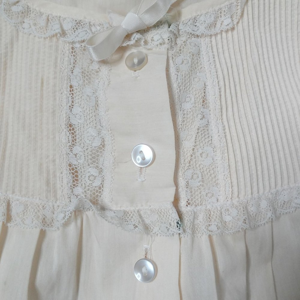 Vintage 50s Barbizon Blendaire Lace Nightgown - Picture 7 of 11